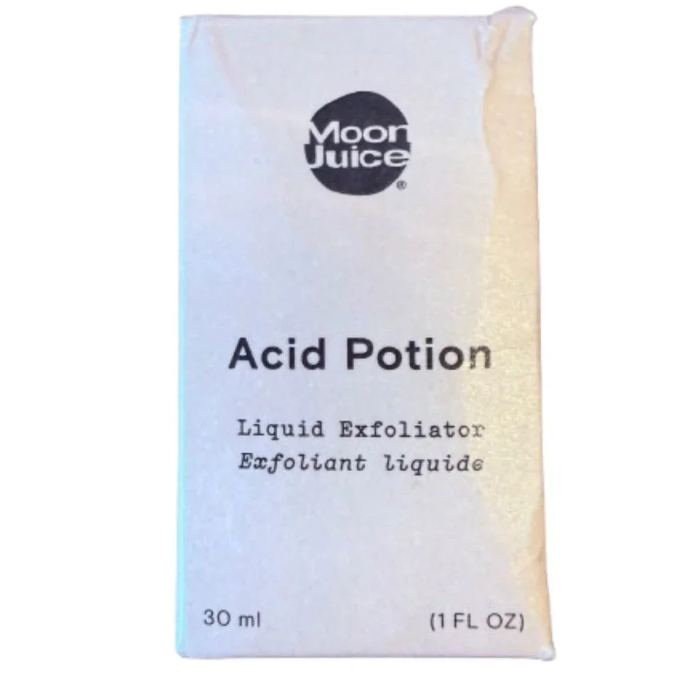 Moon Juice Acid Potion AHA BHA Exfoliator 1oz Travel Size NIB